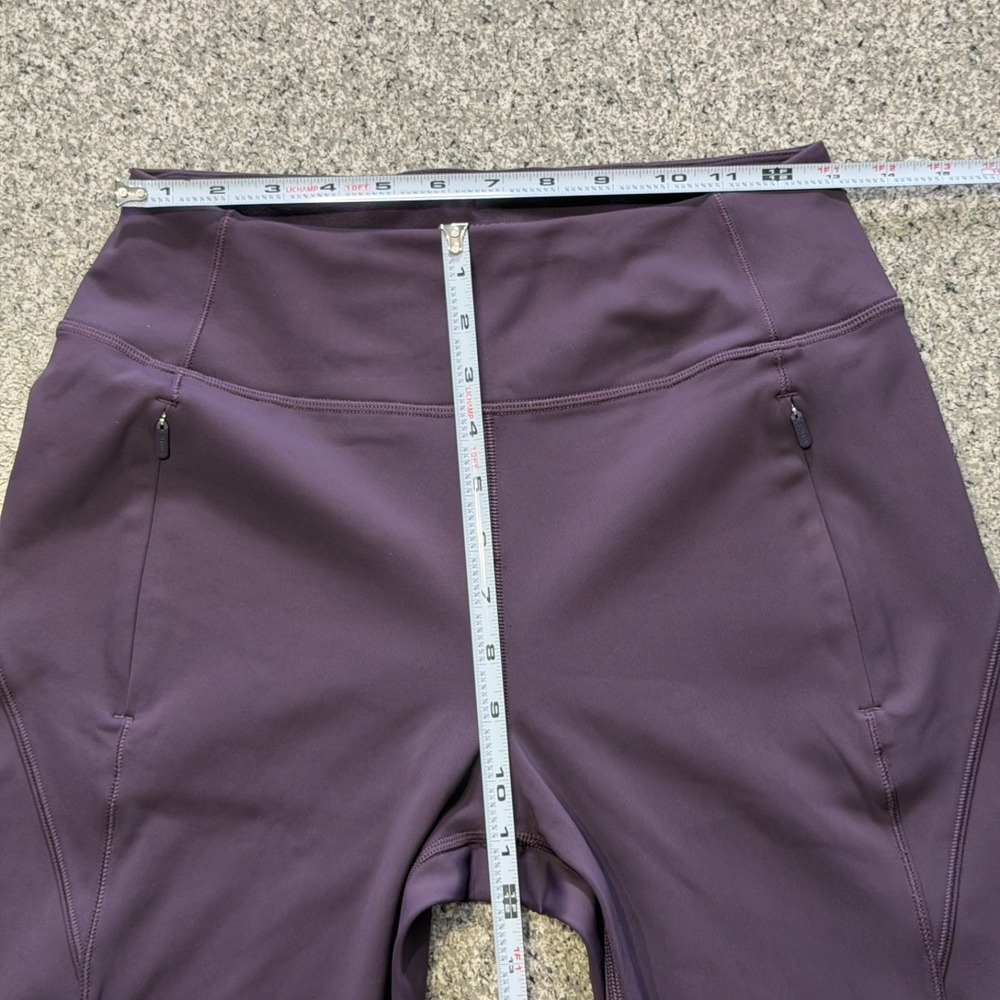 Athleta Rainier Jogger Womens XS Purple Athleisure Pants 27" Inseam Pockets - Picture 6 of 7